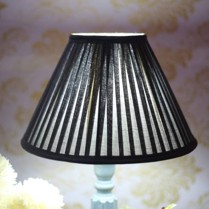 Pleated Cone Lampshade